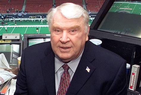 John Madden, legendary NFL sportscaster and coach, .